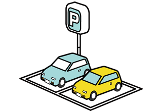 宮崎台にある小児科・内科のみやまえファミリークリニックの駐車場アイコン